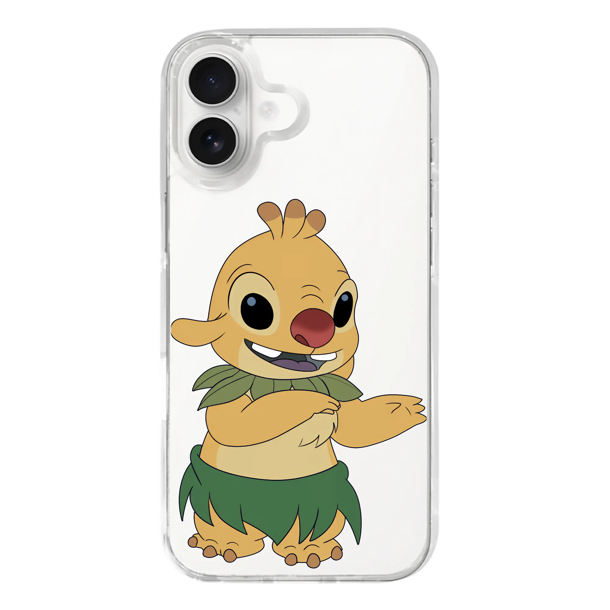 リロ＆スティッチ グッズ ルーベン - iPhone 17シリーズ 透明スマホケース – 薄型・耐衝撃・精密フィット保護カバー